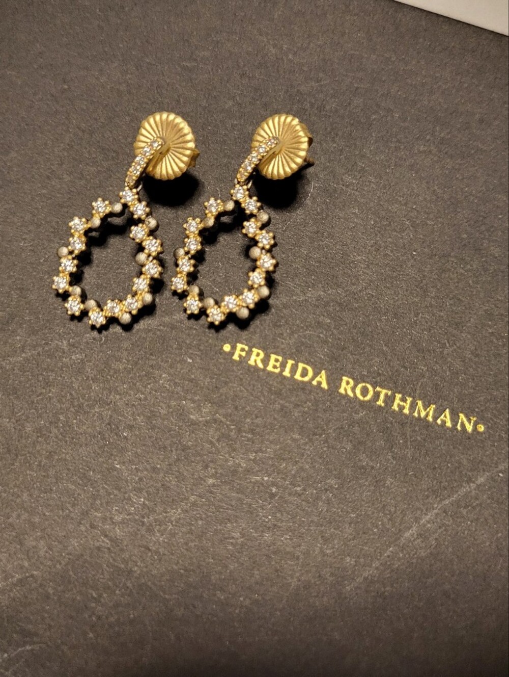 Freida Rothman Drop Earrings - Picture 2 of 2